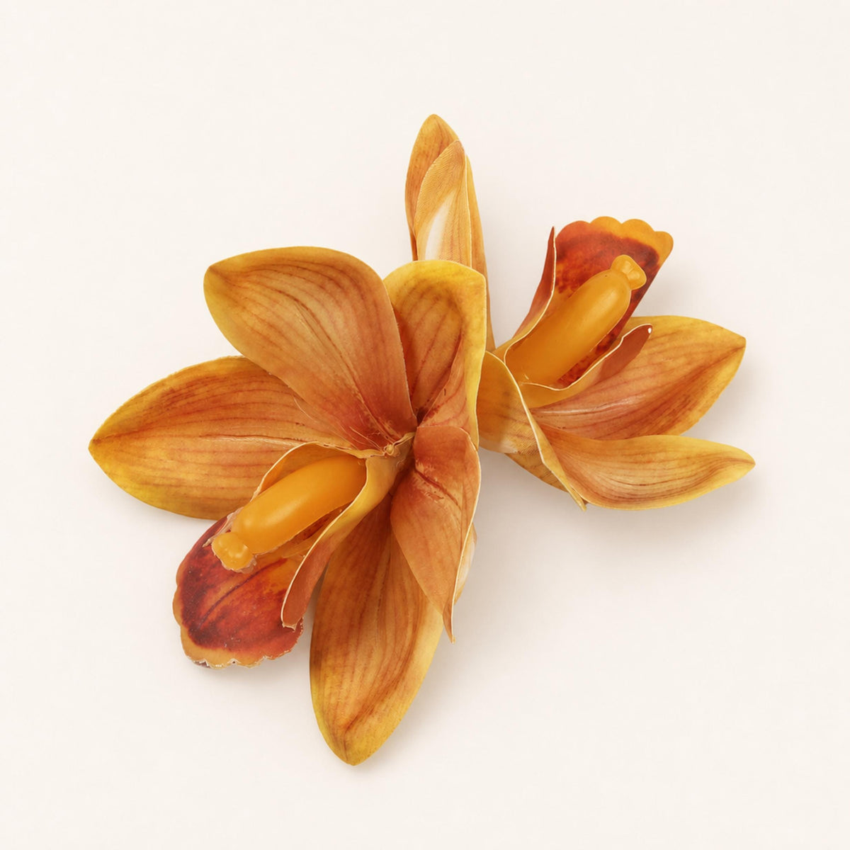 Tropical Orchid Flower Hair Clip Bundle Foam Hand Made Accessory
