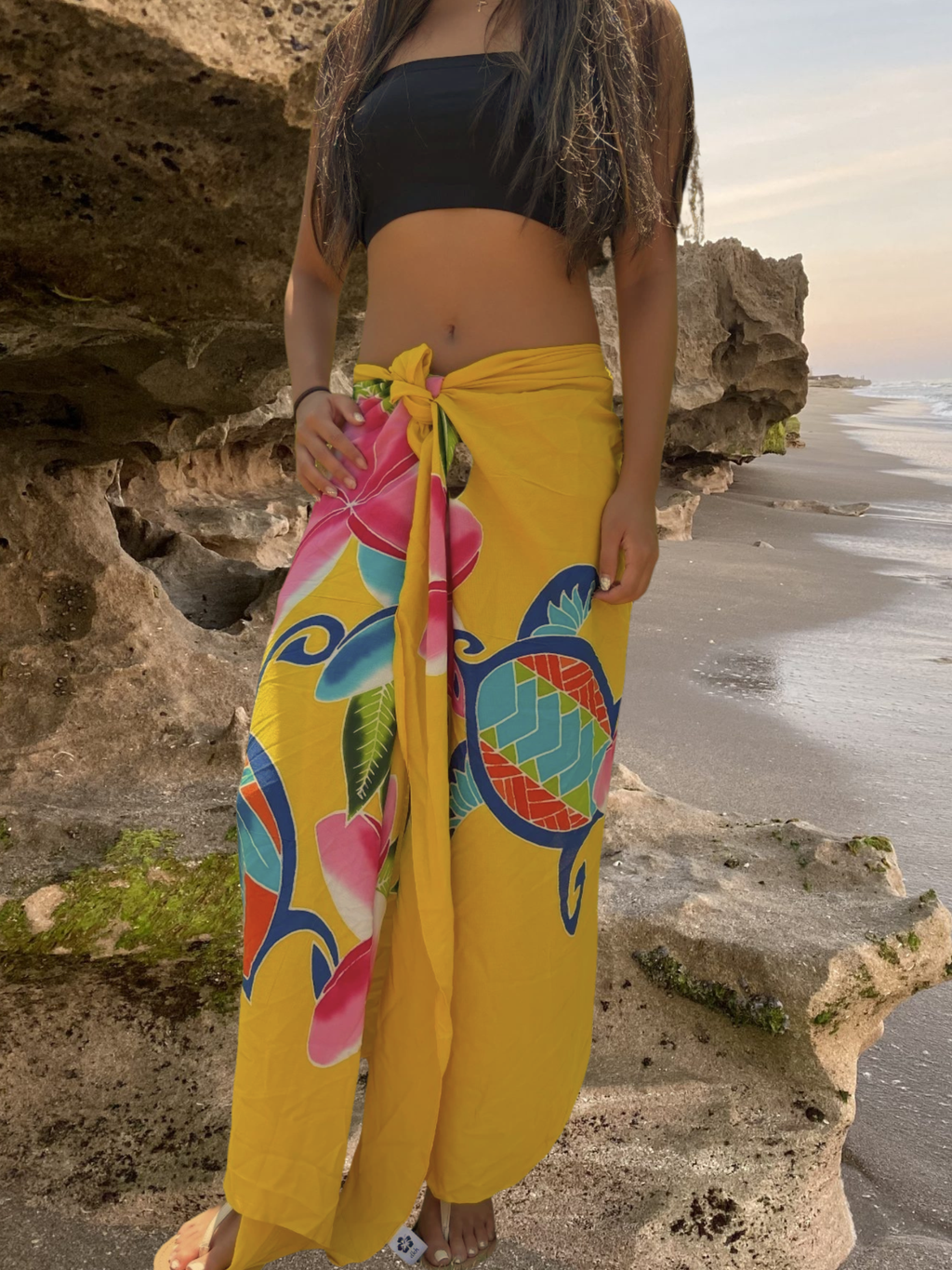 Kiele Sarong Pareo - Yellow