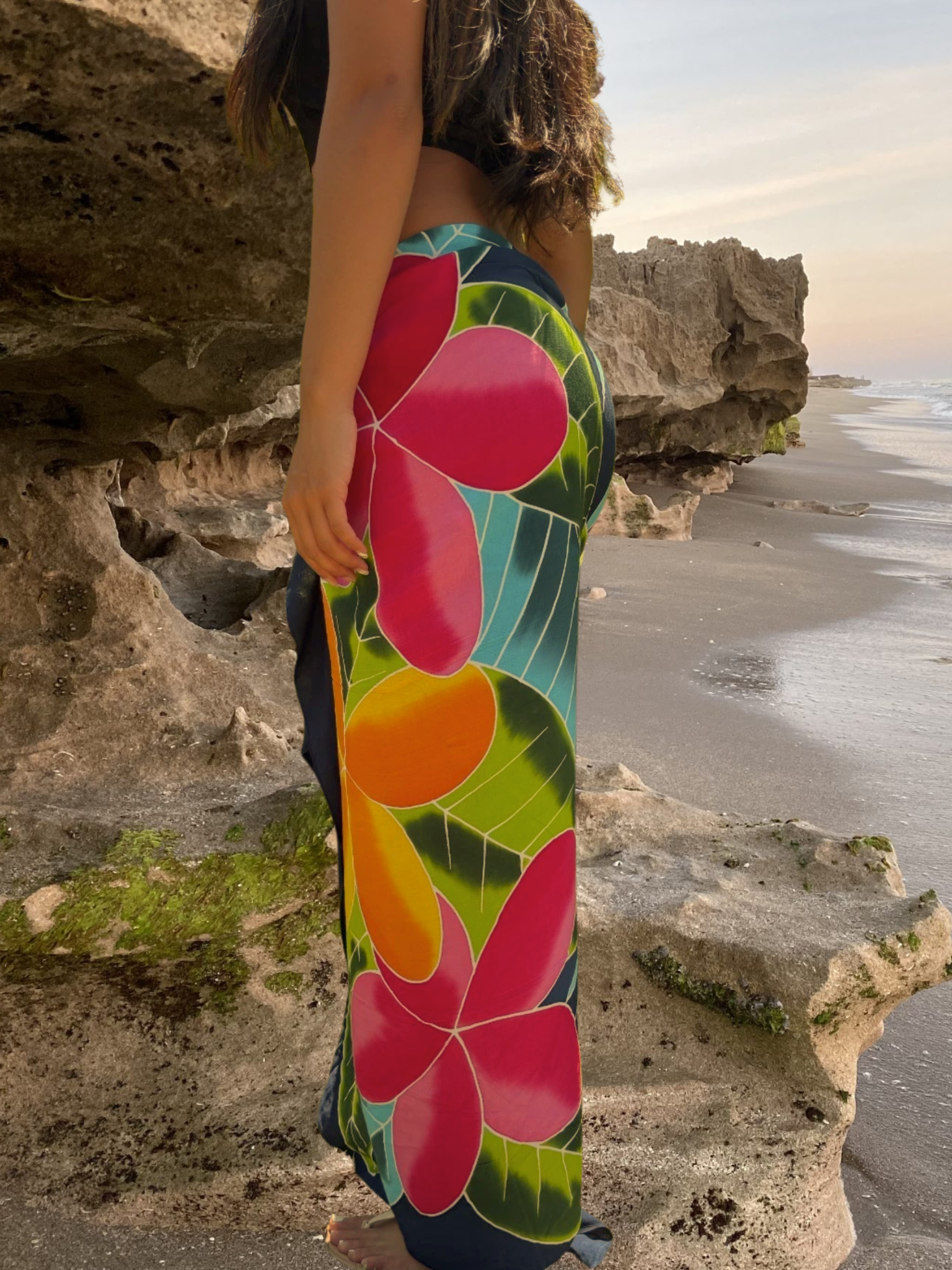 Mele Sarong Pareo - Navy