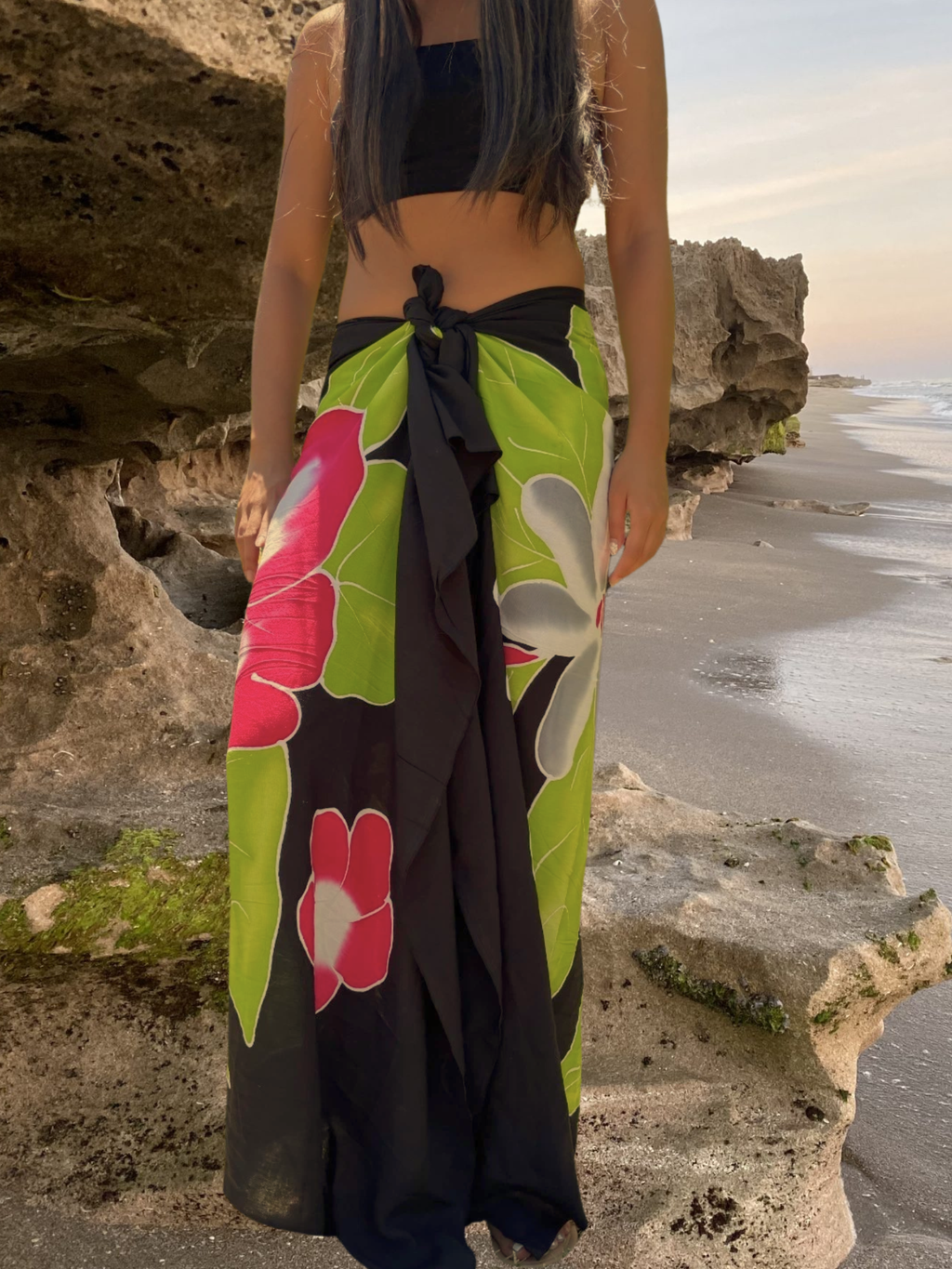 Nani Sarong Pareo - Black