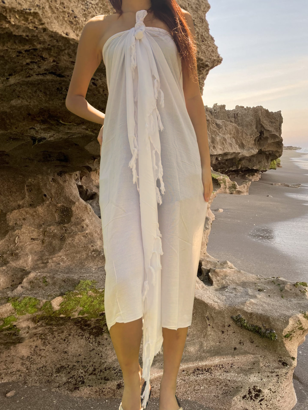 Kalia Original Sarong Pareo - White