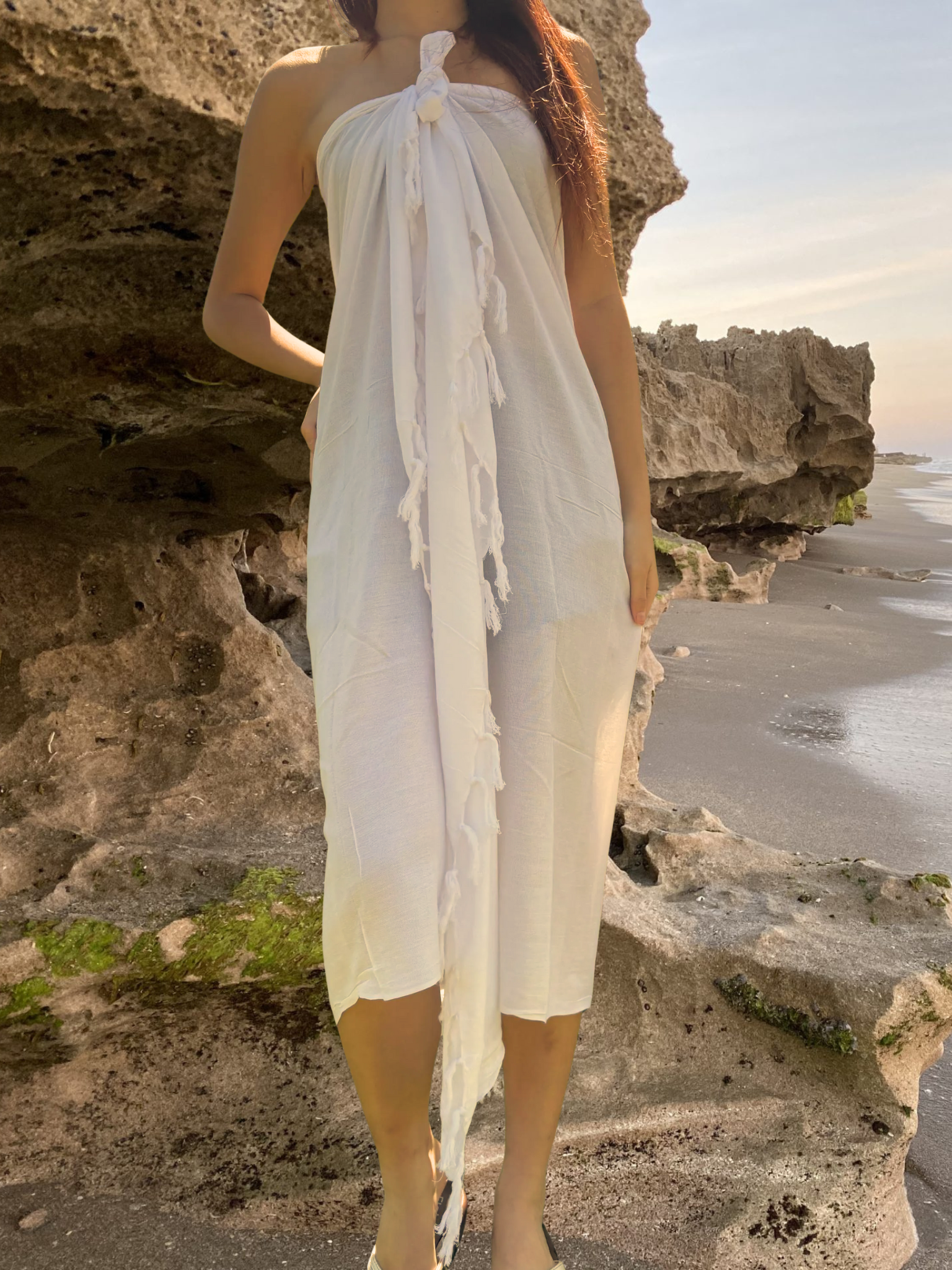 Kalia Original Sarong Pareo - White