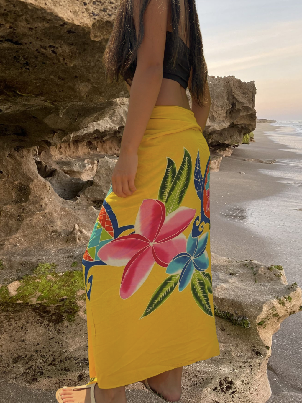 Kiele Sarong Pareo - Yellow