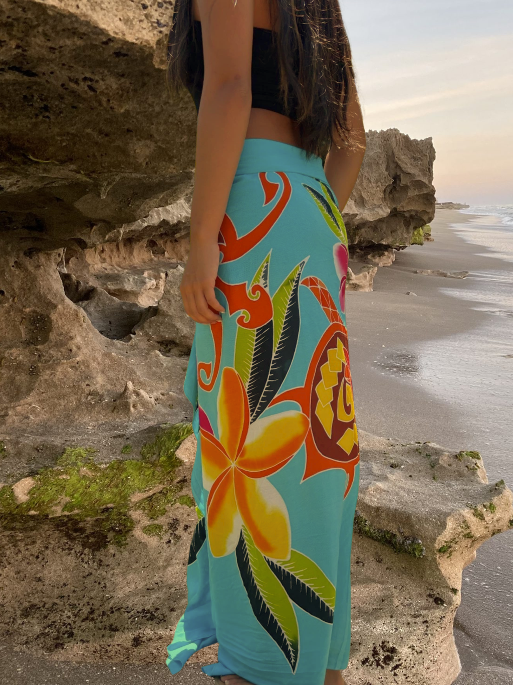 Kiele Sarong Pareo - Turquoise