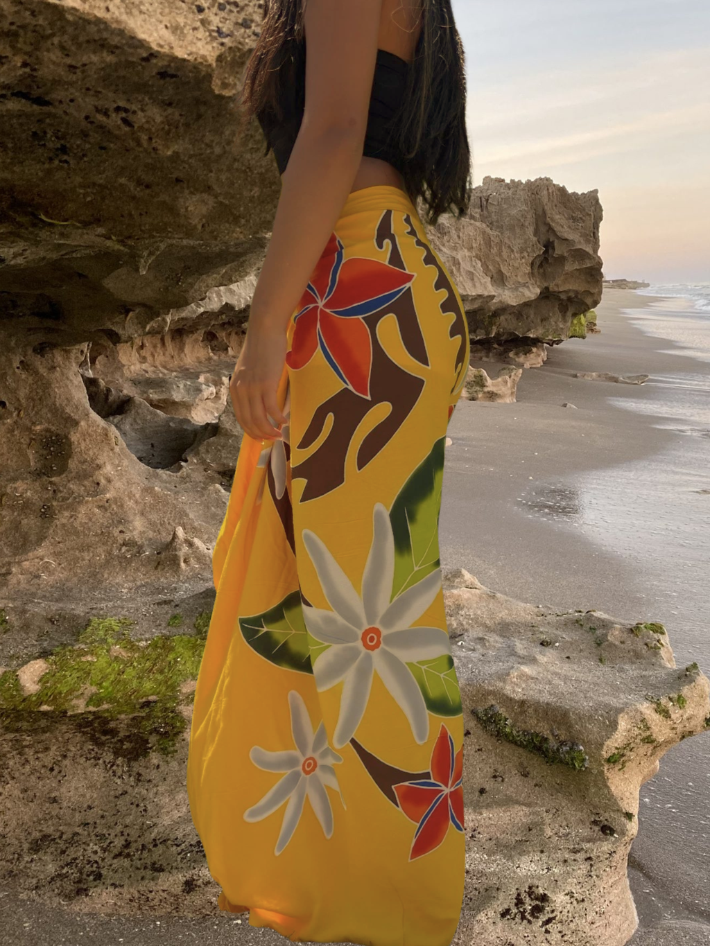 Mikala Sarong Pareo - Yellow