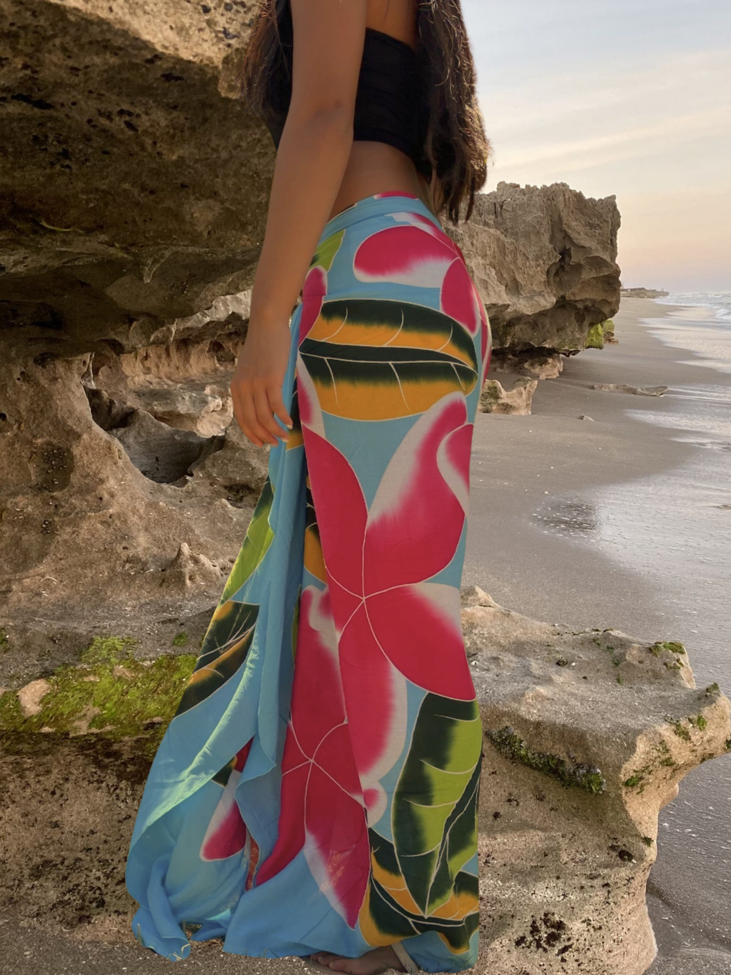 Nanea Sarong Pareo - Turquoise