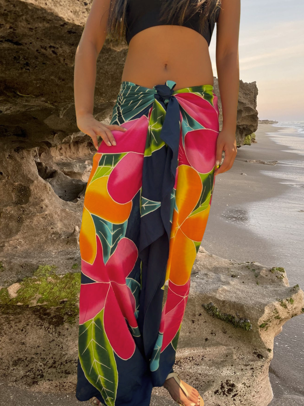 Mele Sarong Pareo - Navy