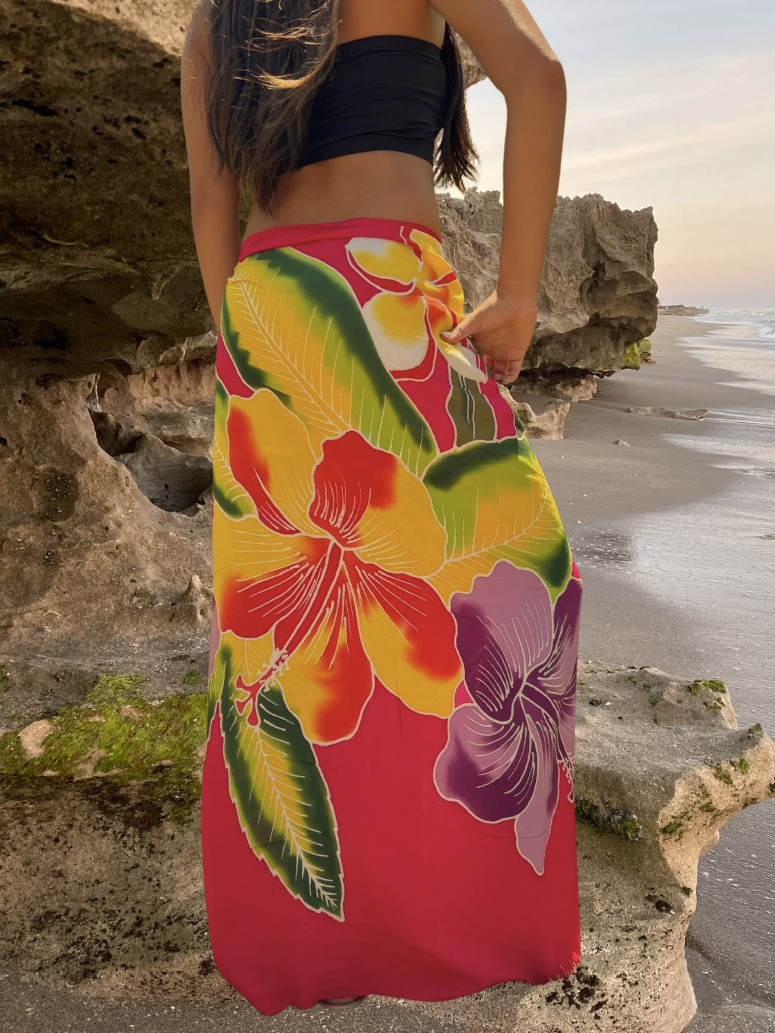 Leiko Sarong Pareo - Pink