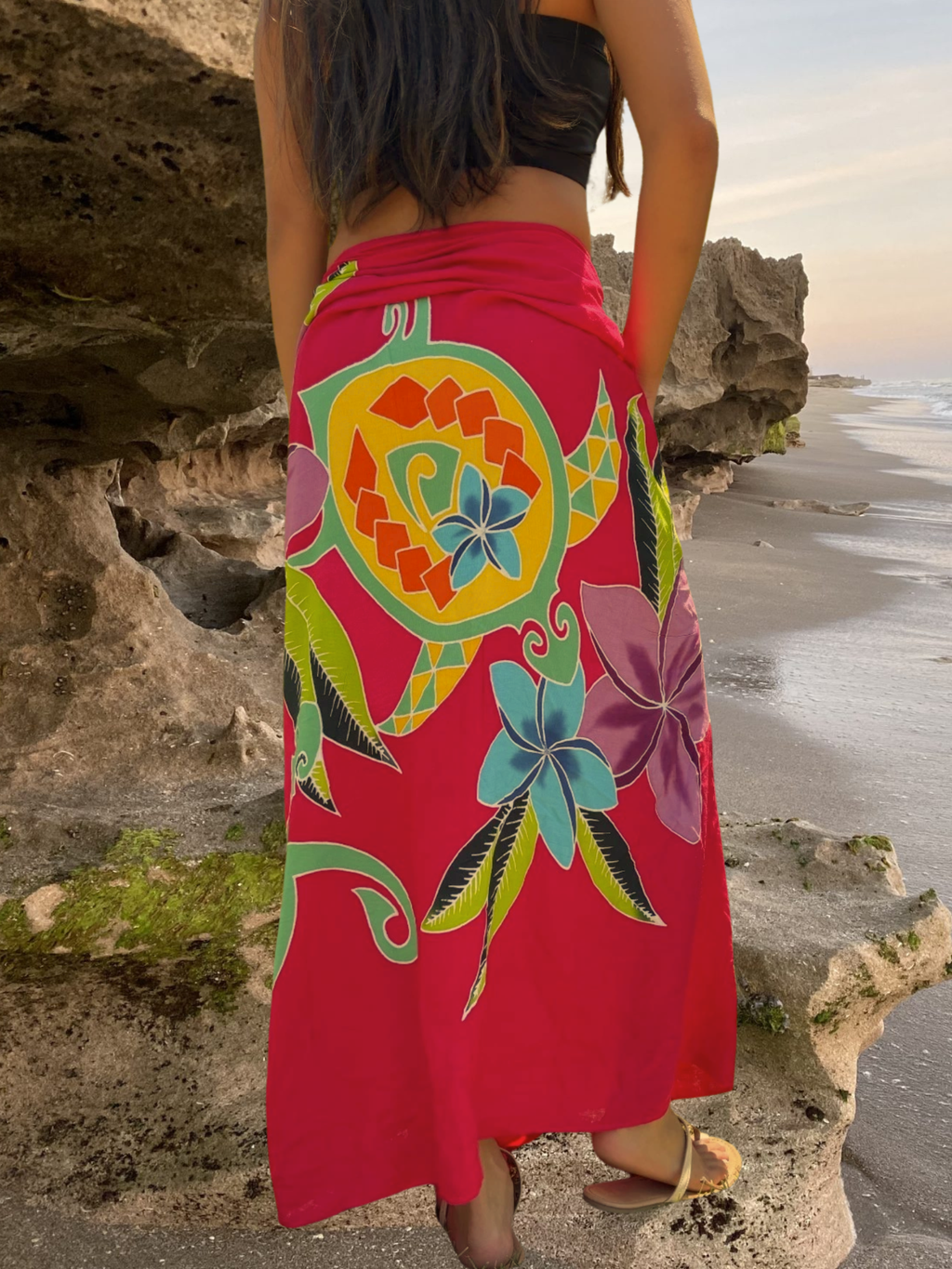Kiele Sarong Pareo - Pink