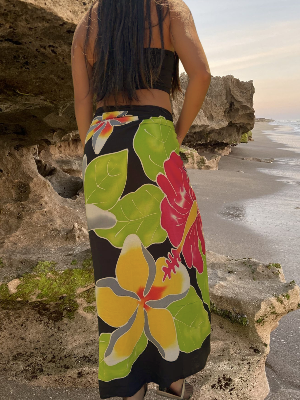 Nani Sarong Pareo - Black