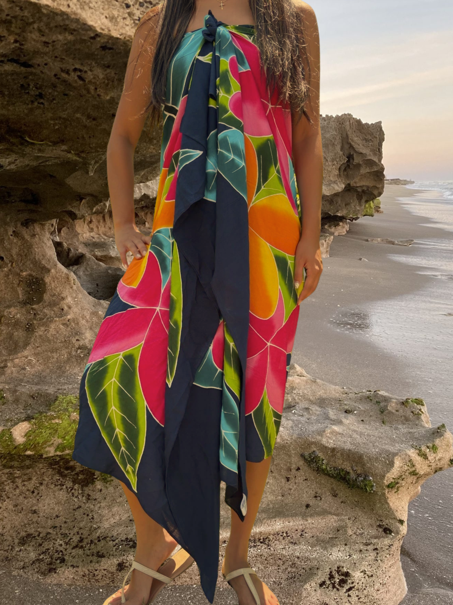 Mele Sarong Pareo - Navy