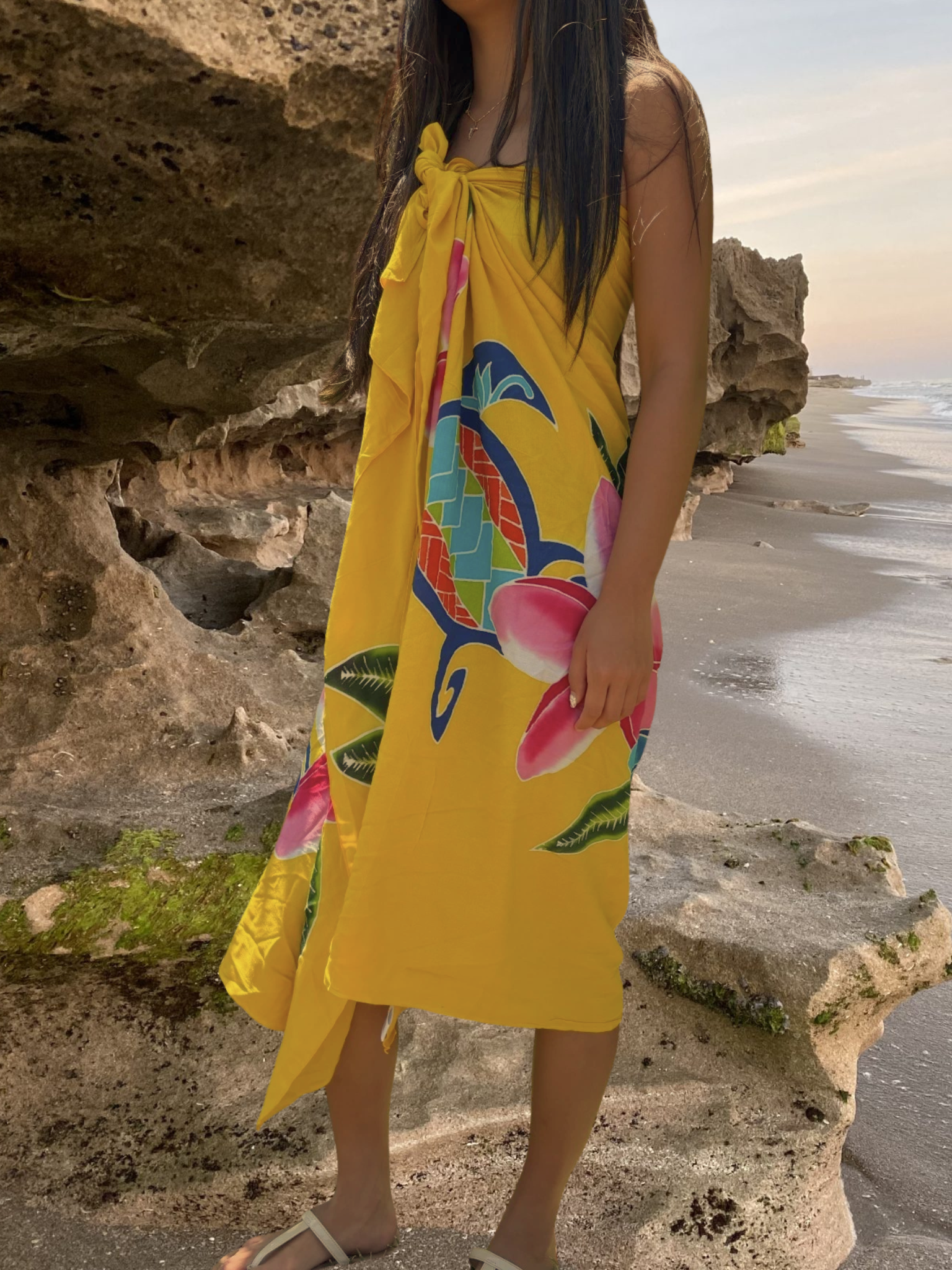 Kiele Sarong Pareo - Yellow