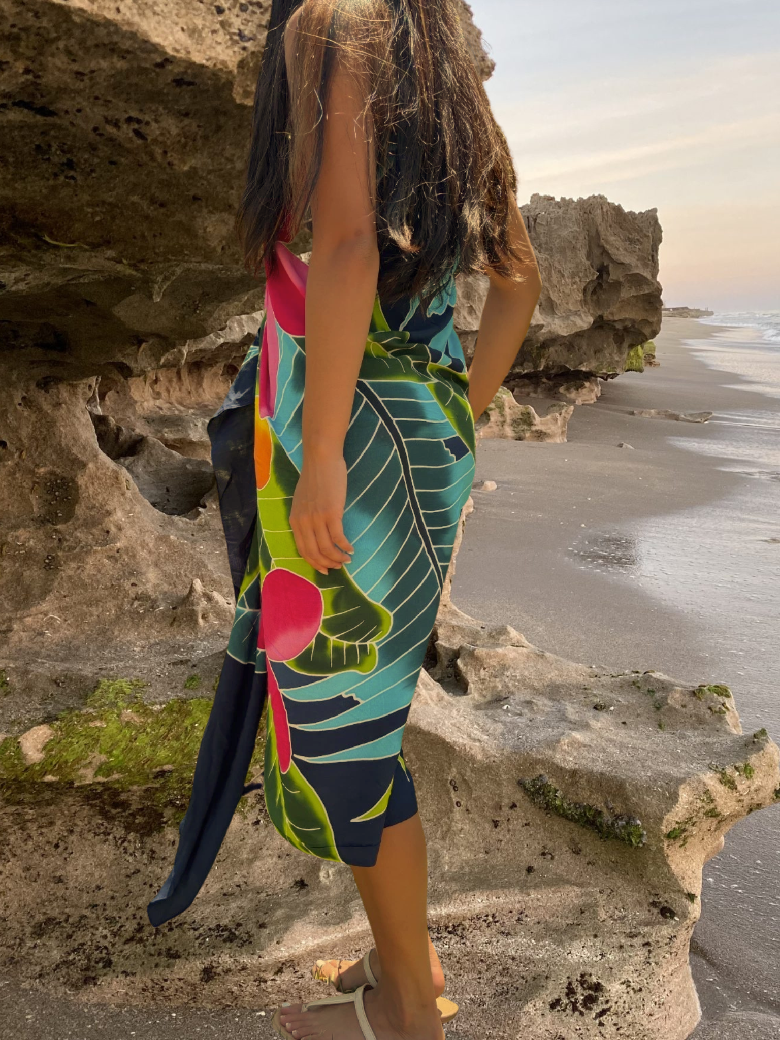 Mele Sarong Pareo - Navy