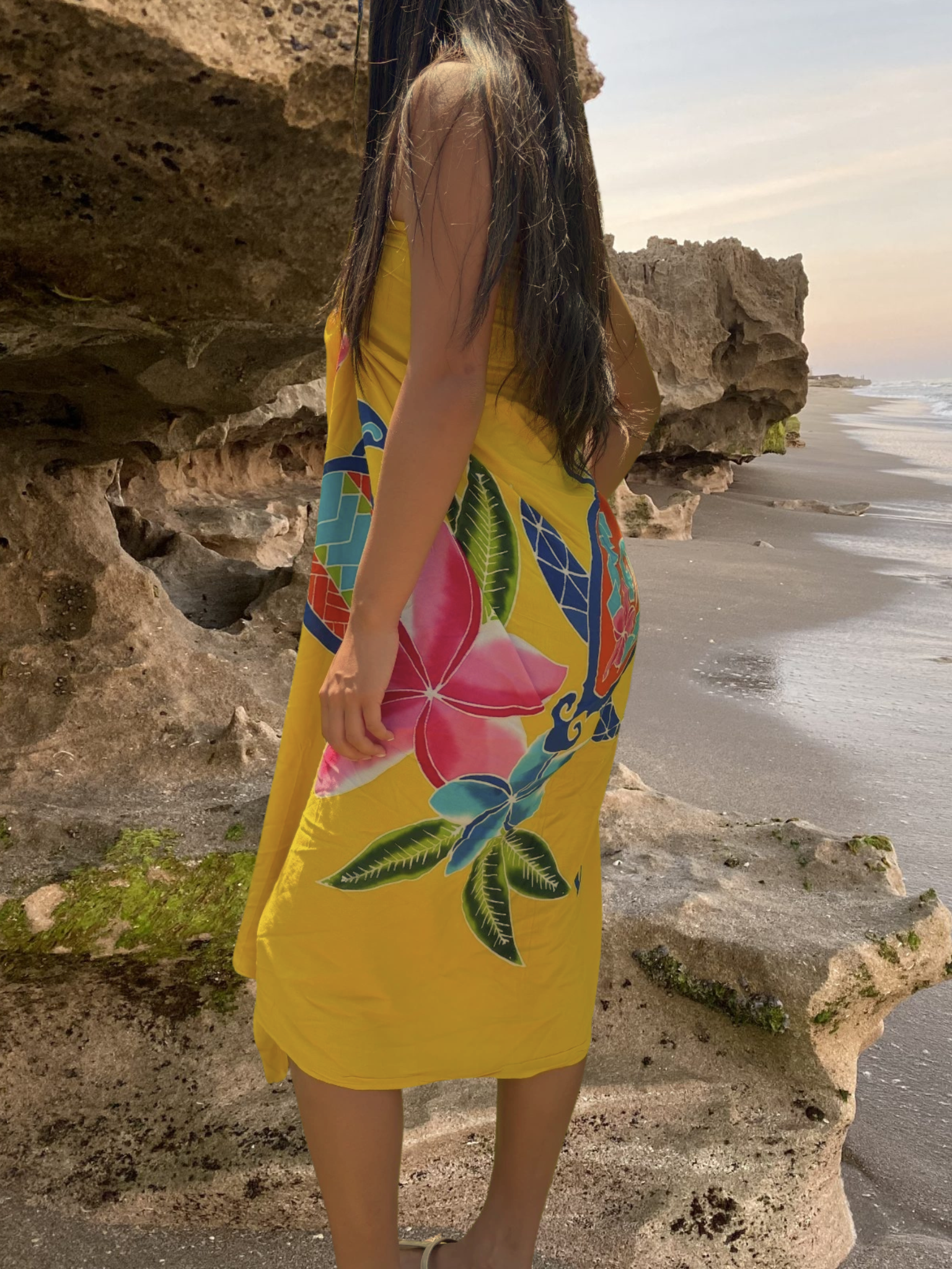 Kiele Sarong Pareo - Yellow