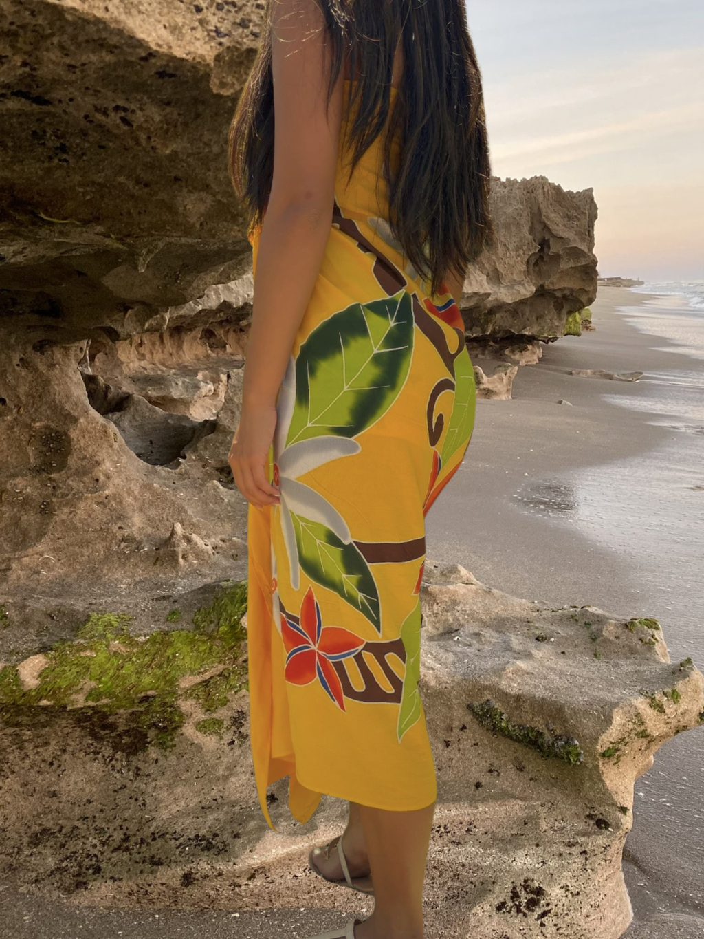Mikala Sarong Pareo - Yellow
