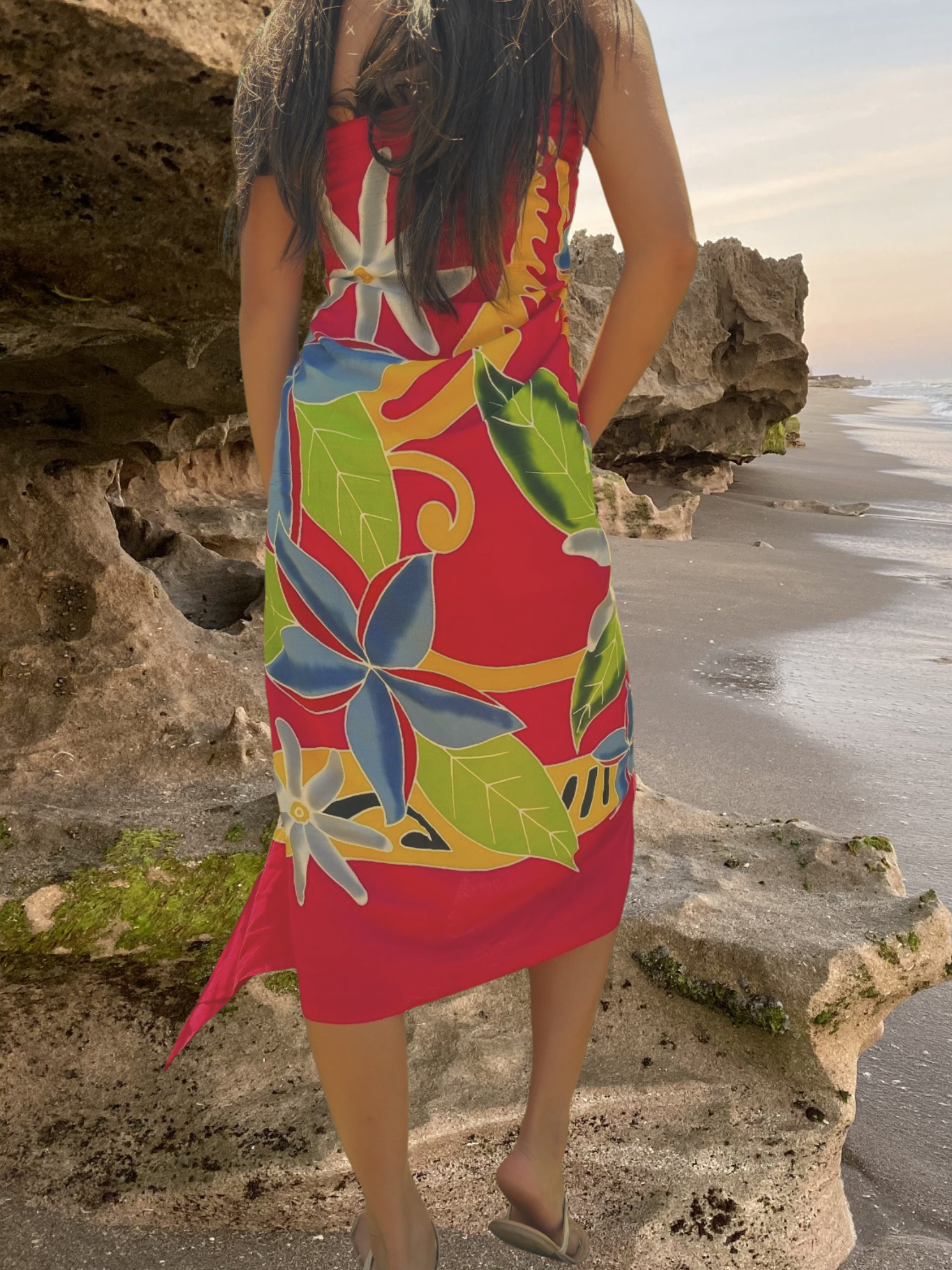 Mikala Sarong Pareo - Pink