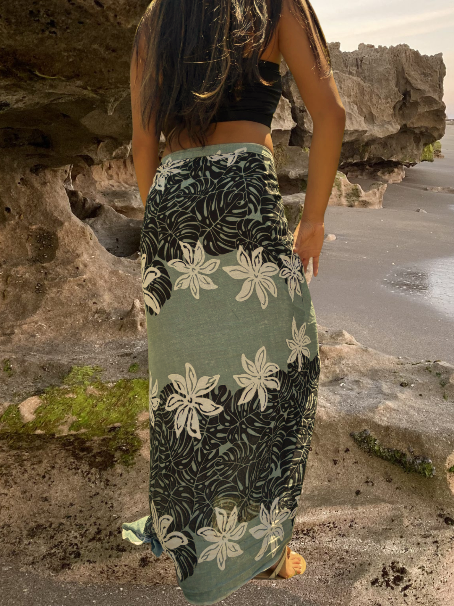 Malia Sarong Pareo - Gray