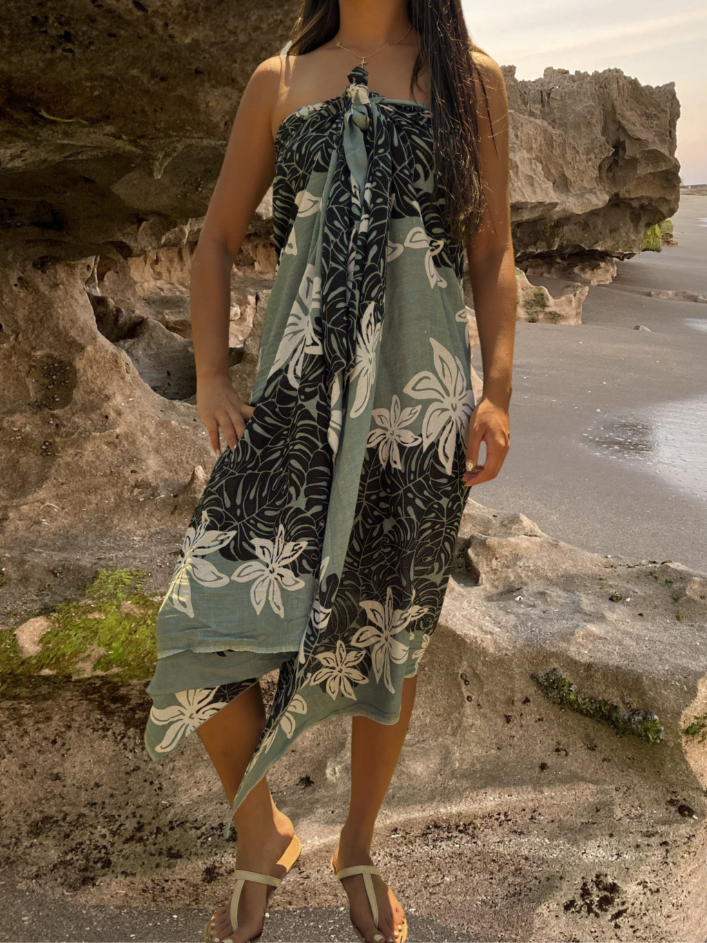 Malia Sarong Pareo - Gray