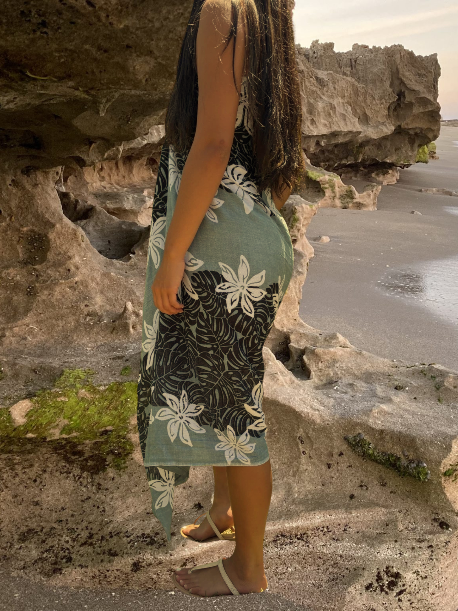 Malia Sarong Pareo - Gray