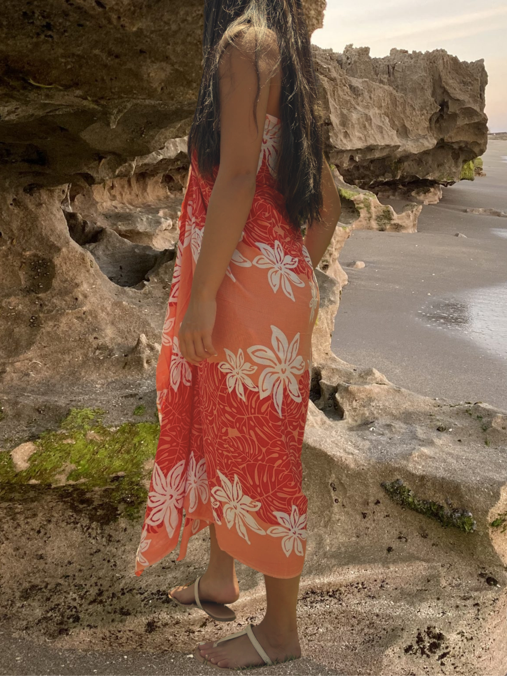 Malia Sarong Pareo - Orange