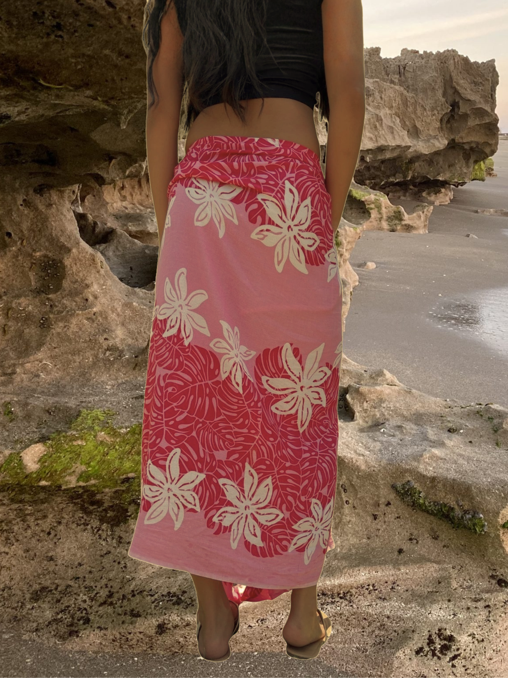 Malia Sarong Pareo - Pink