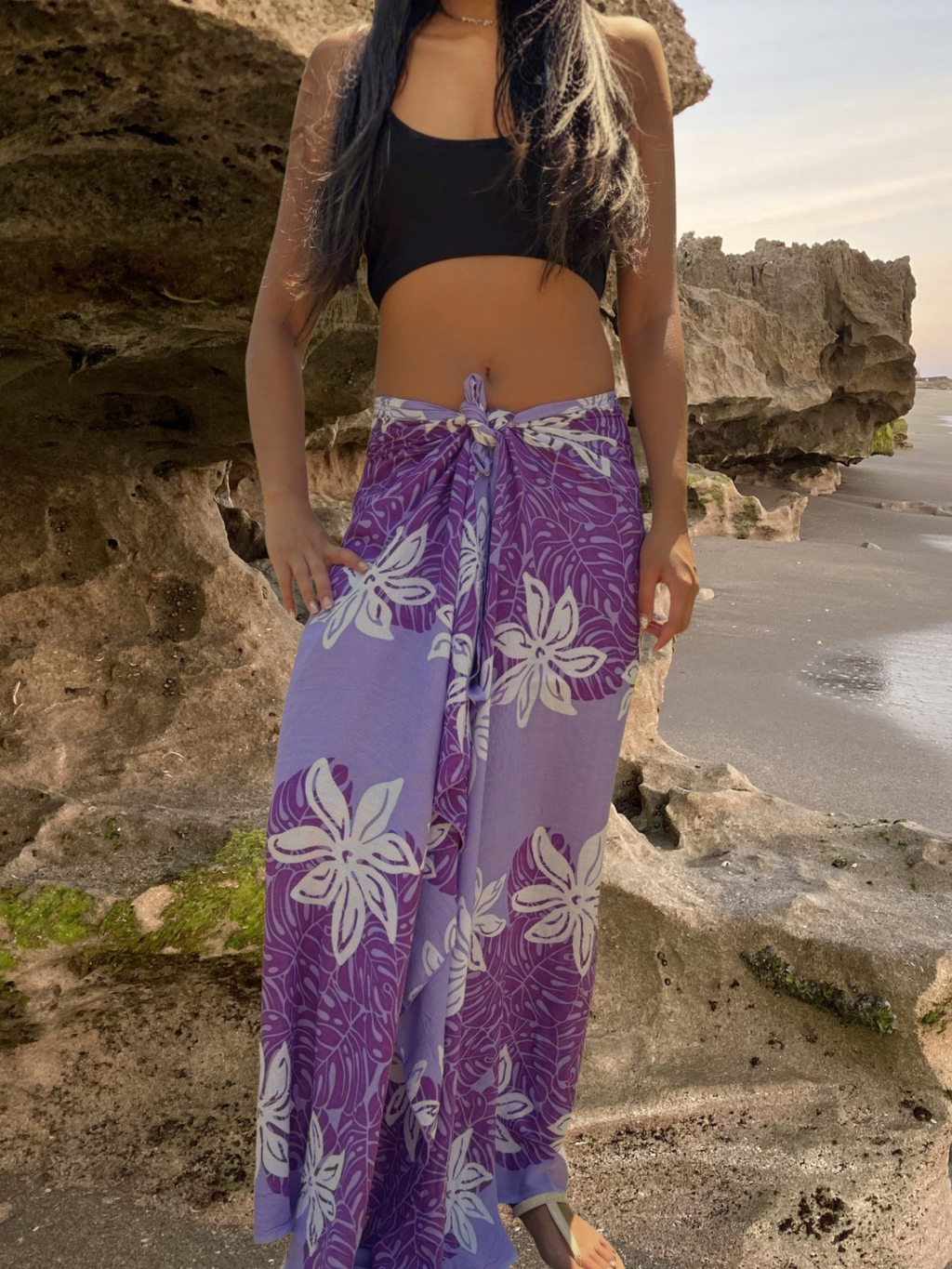 Malia Sarong Pareo - Purple