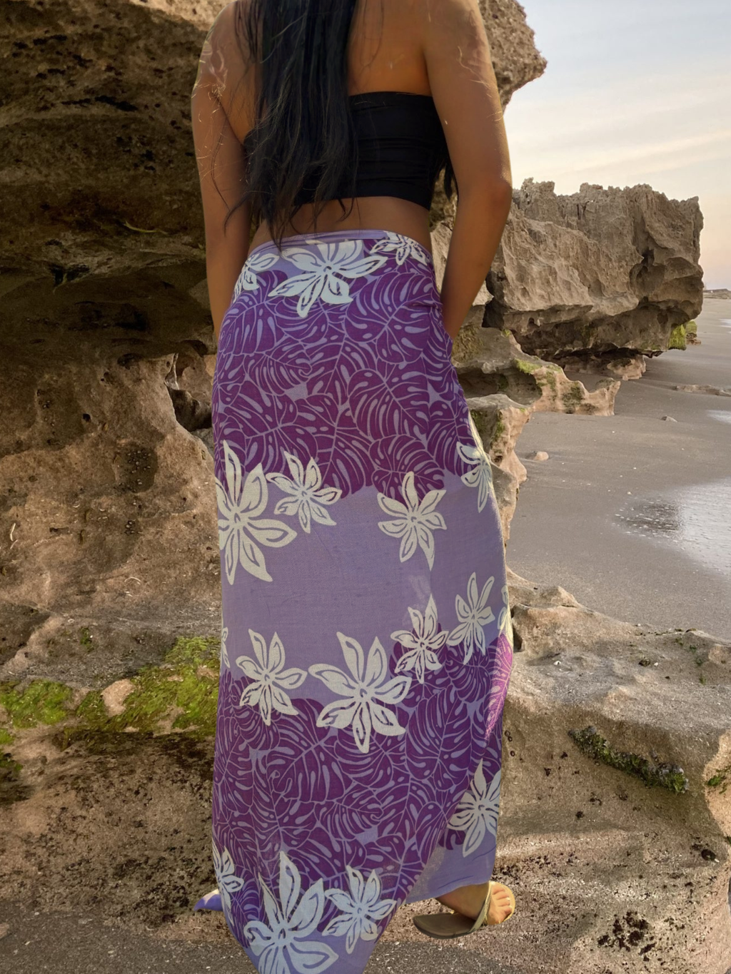 Malia Sarong Pareo - Purple