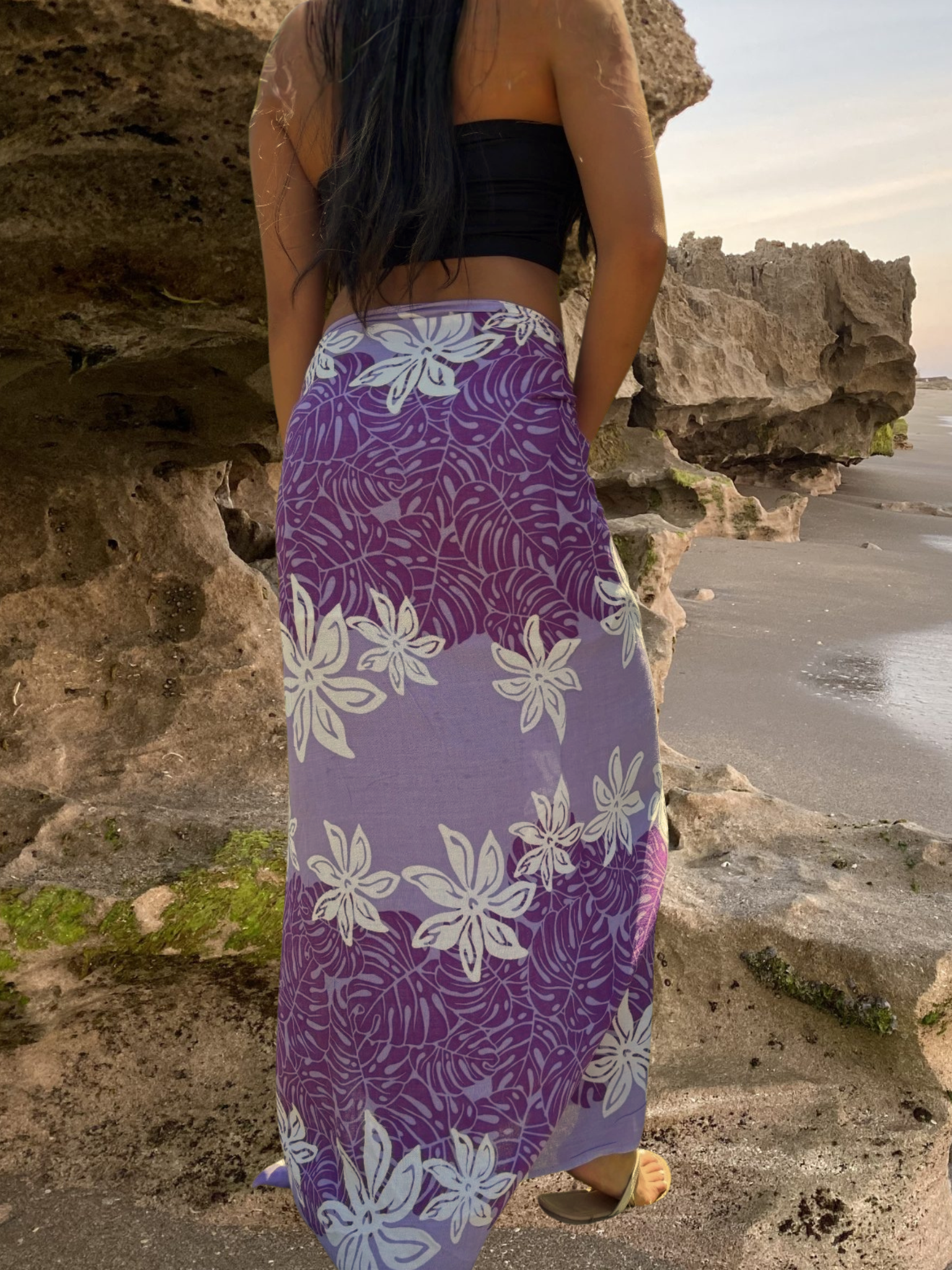 Malia Sarong Pareo - Purple