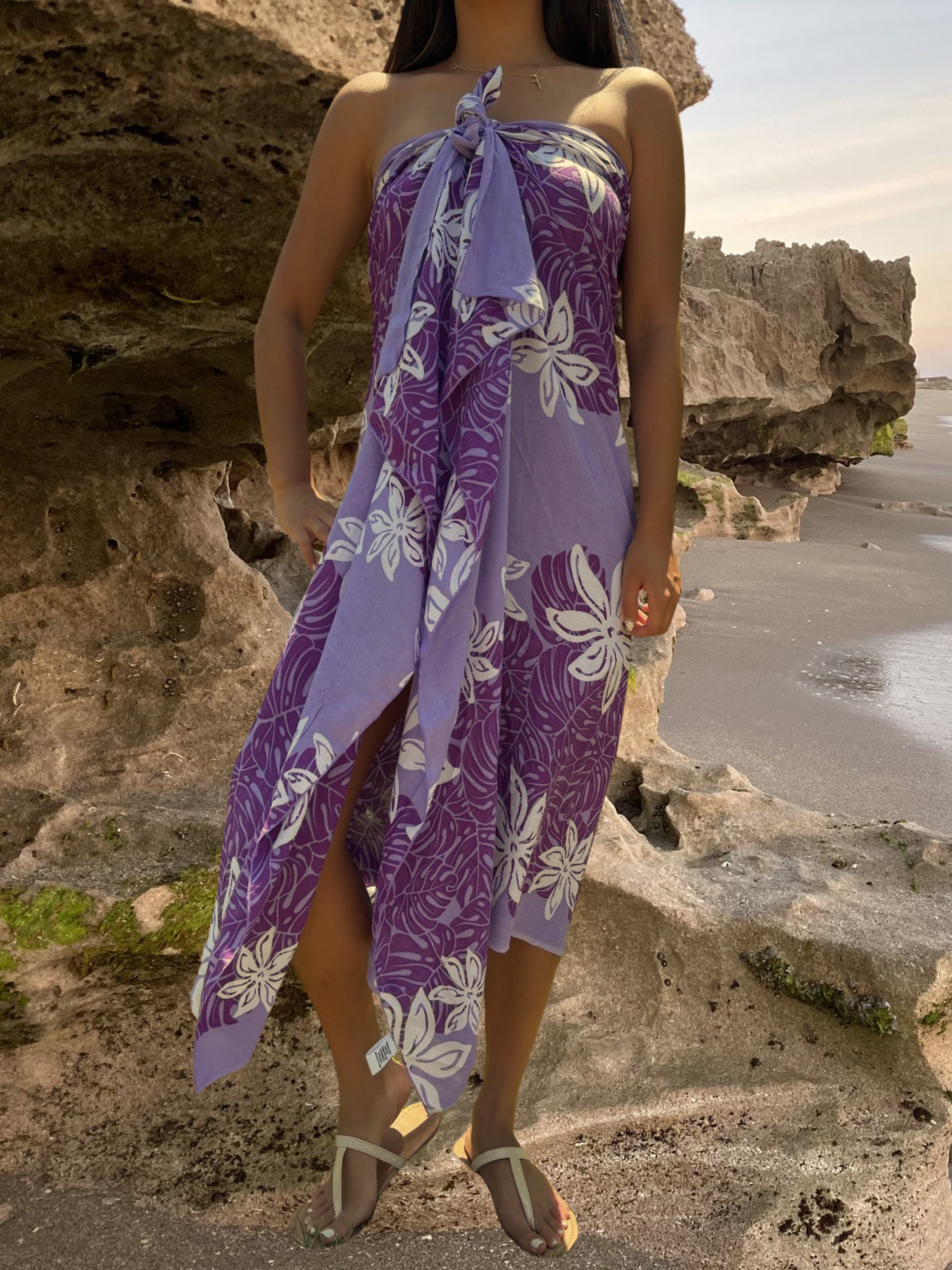 Malia Sarong Pareo - Purple