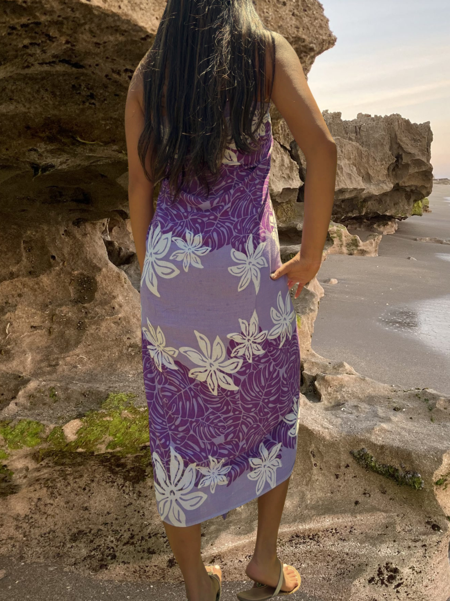 Malia Sarong Pareo - Purple
