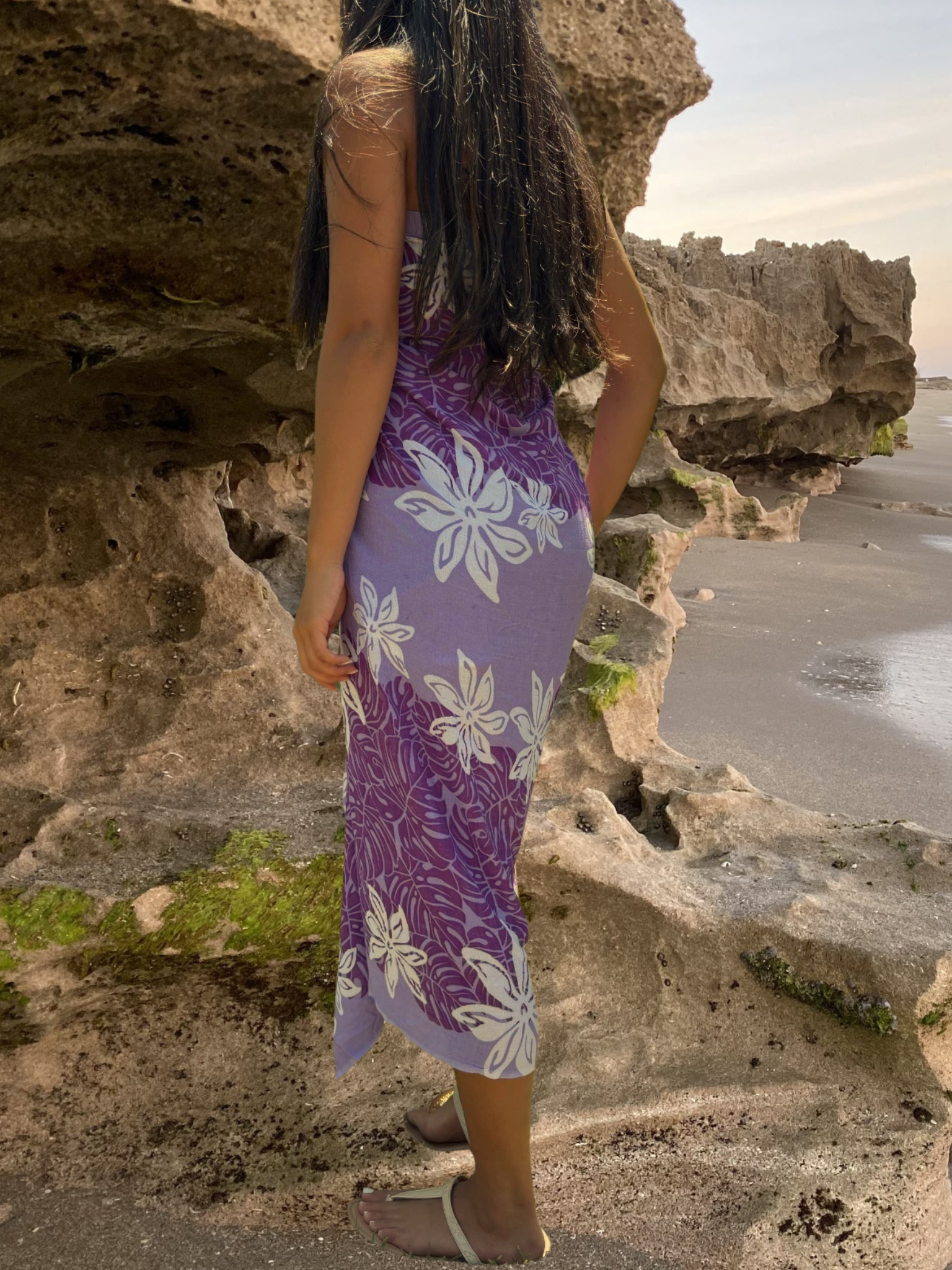Malia Sarong Pareo - Purple