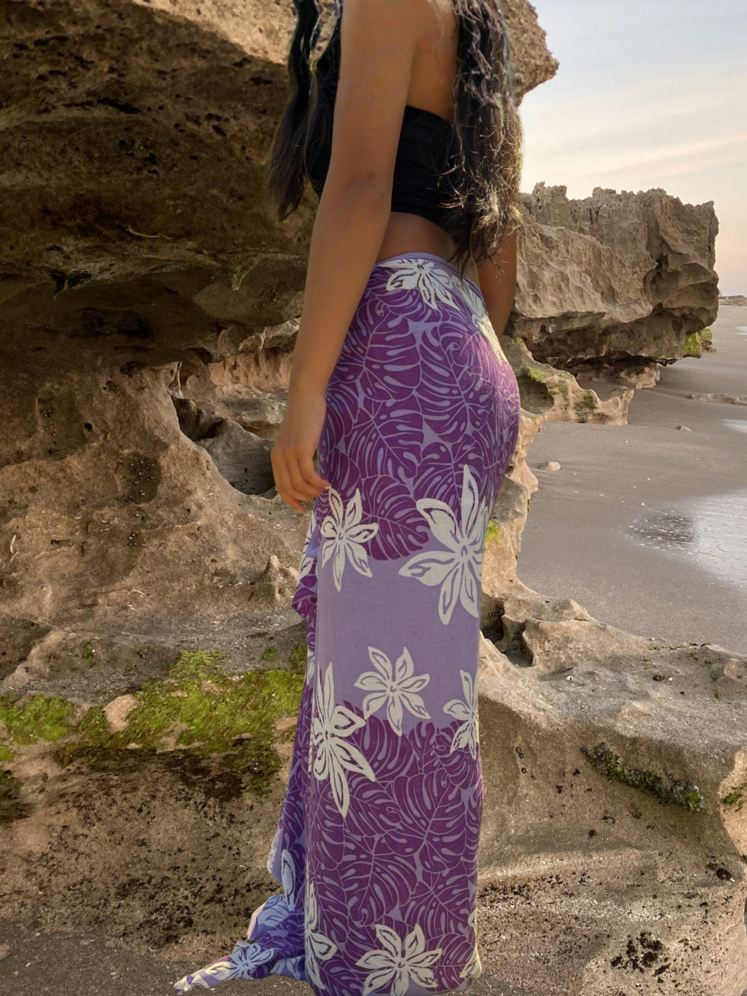 Malia Sarong Pareo - Purple