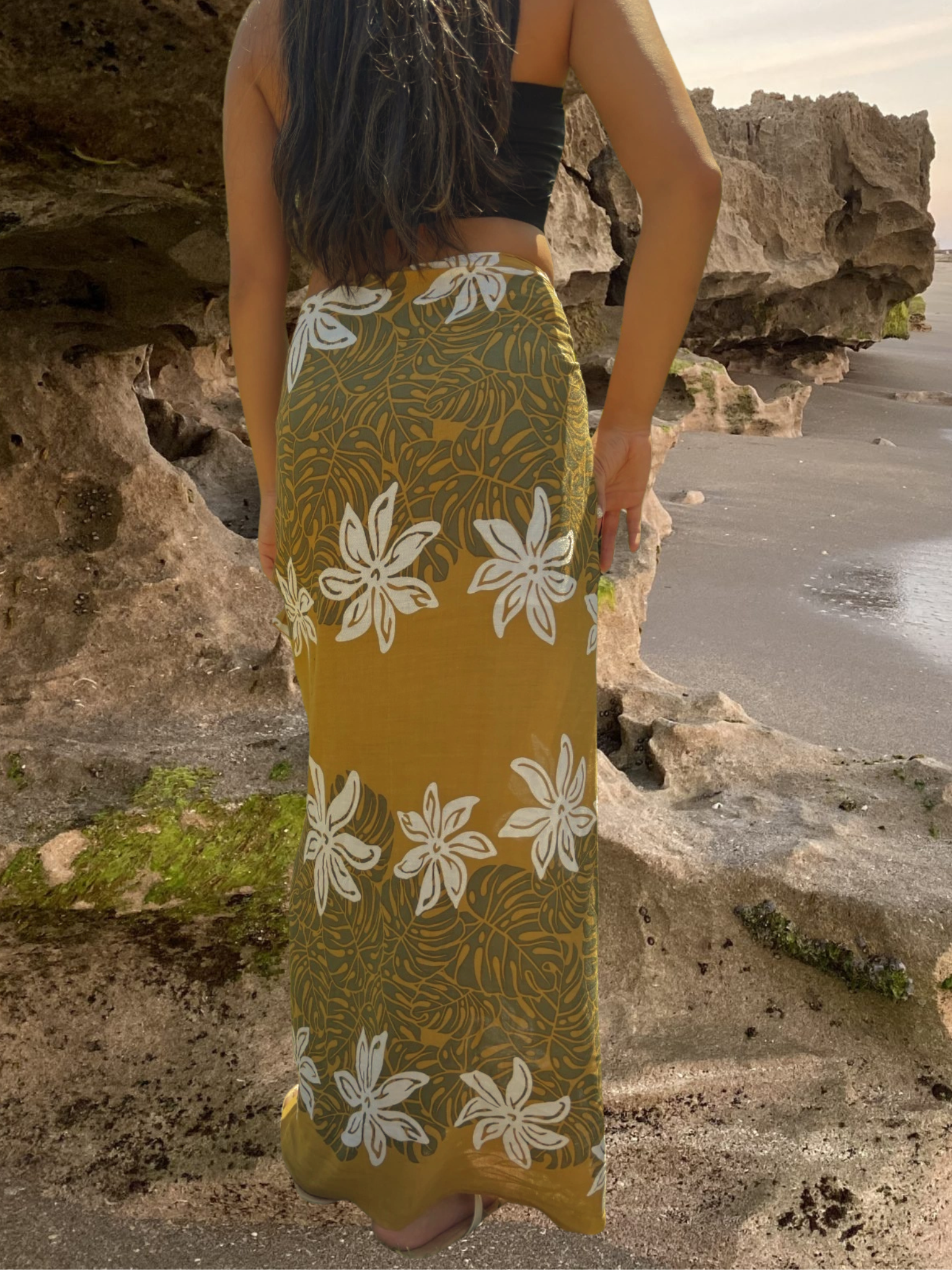 Malia Sarong Pareo - Brown