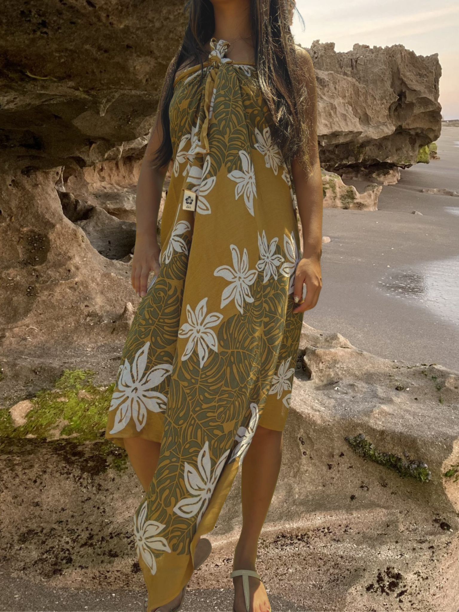 Malia Sarong Pareo - Brown