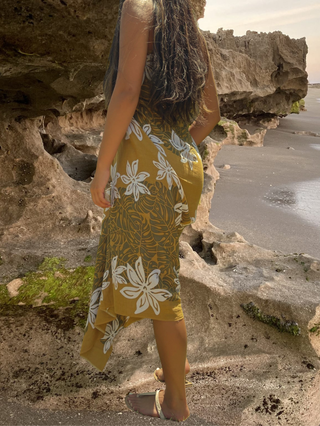 Malia Sarong Pareo - Brown