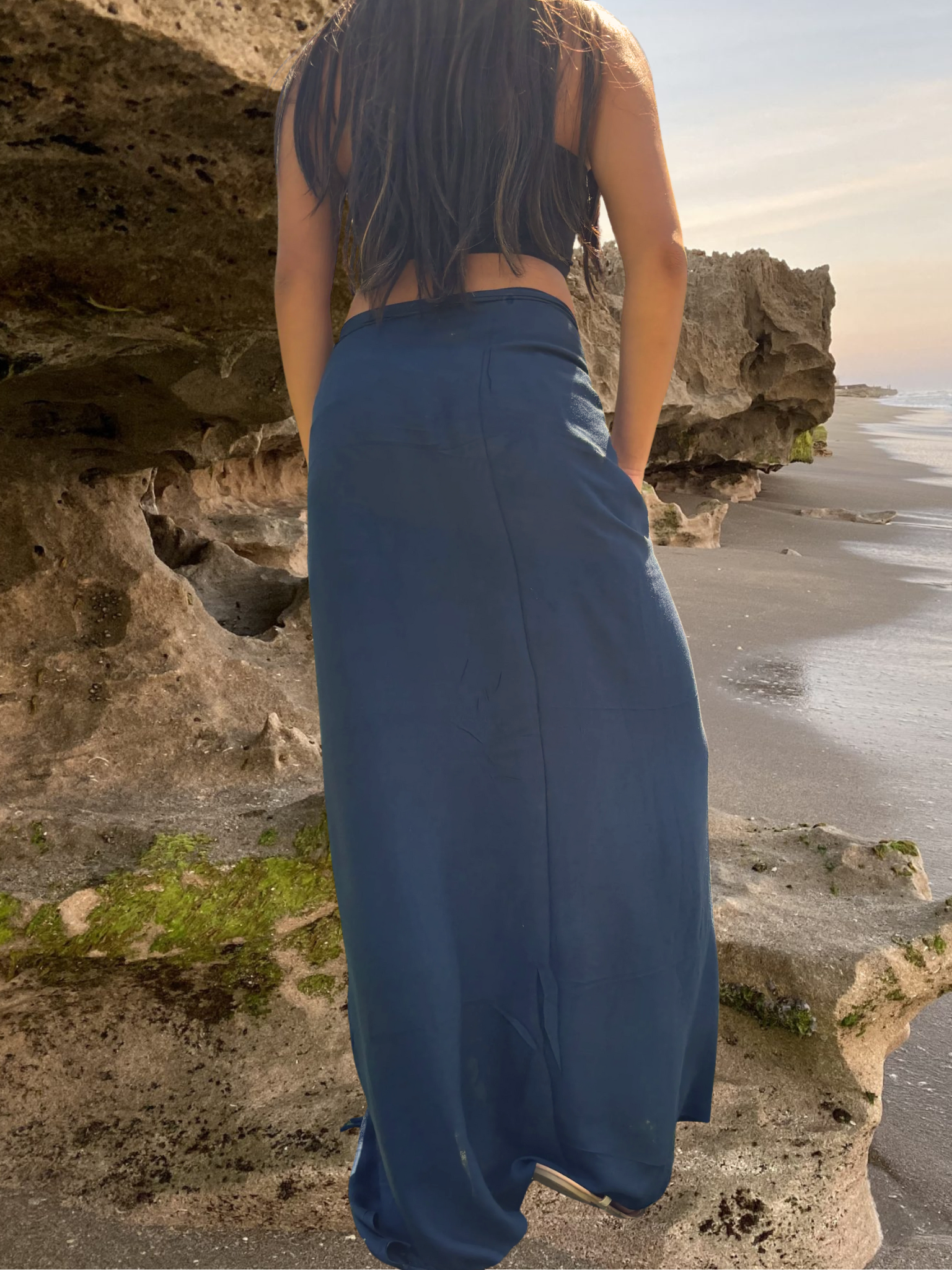 Kalia Original Sarong Pareo - Navy