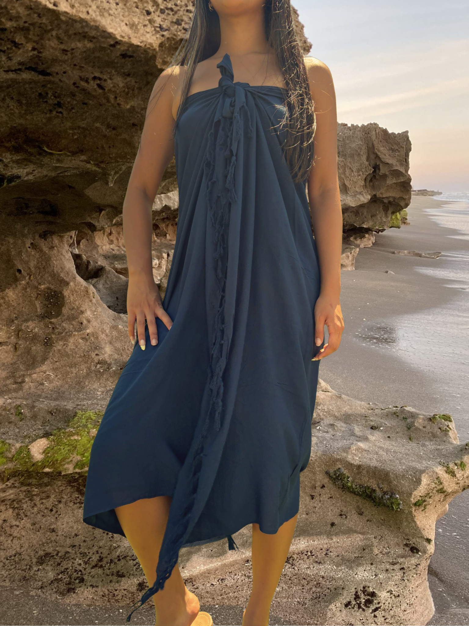 Kalia Original Sarong Pareo - Navy