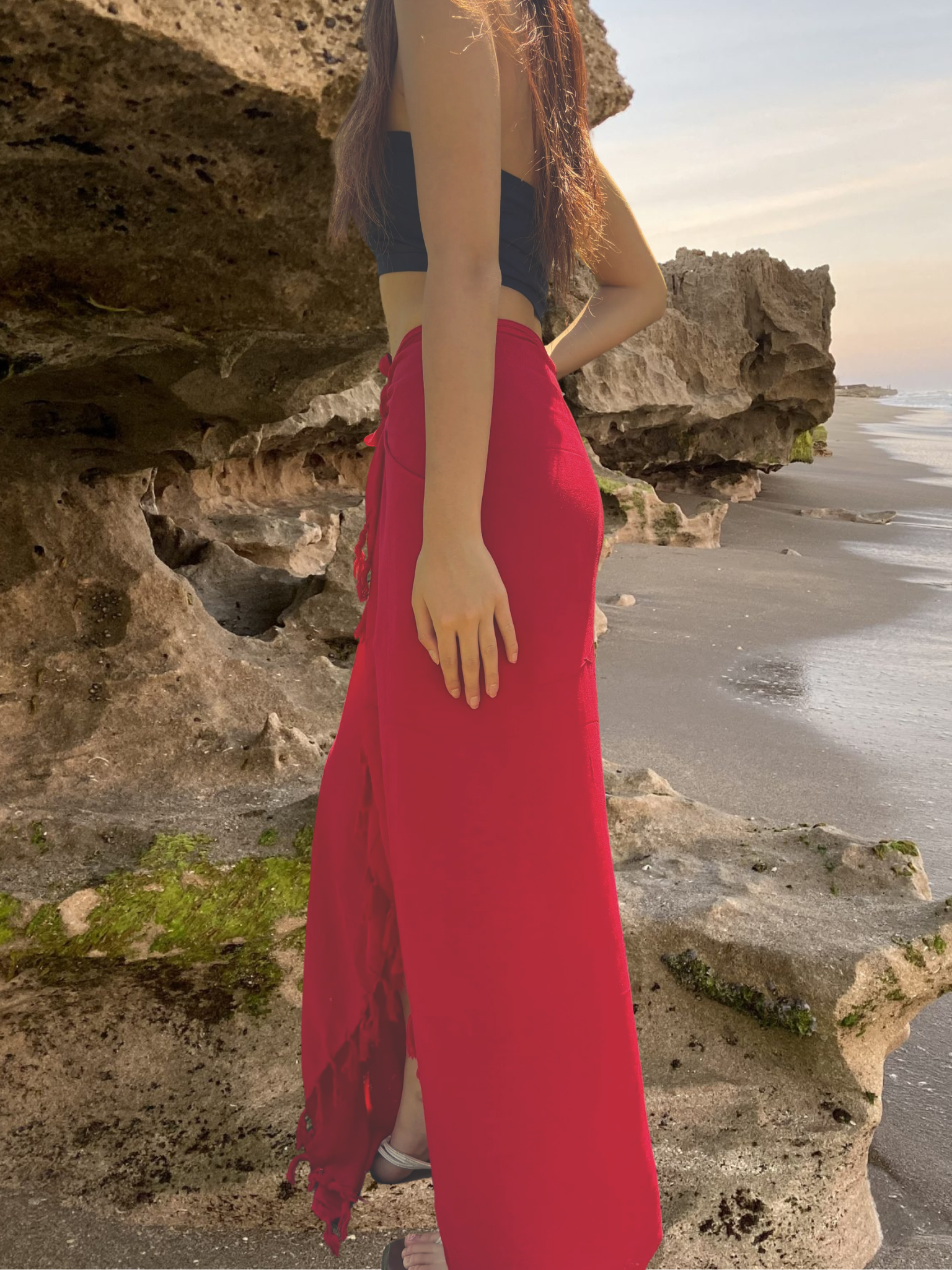 Kalia Original Sarong Pareo - Red