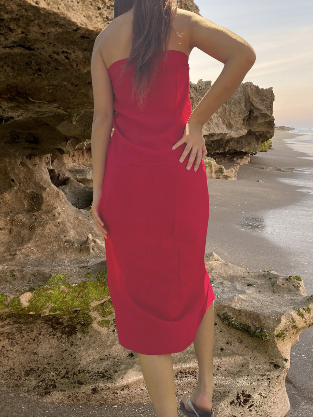 Kalia Original Sarong Pareo - Red