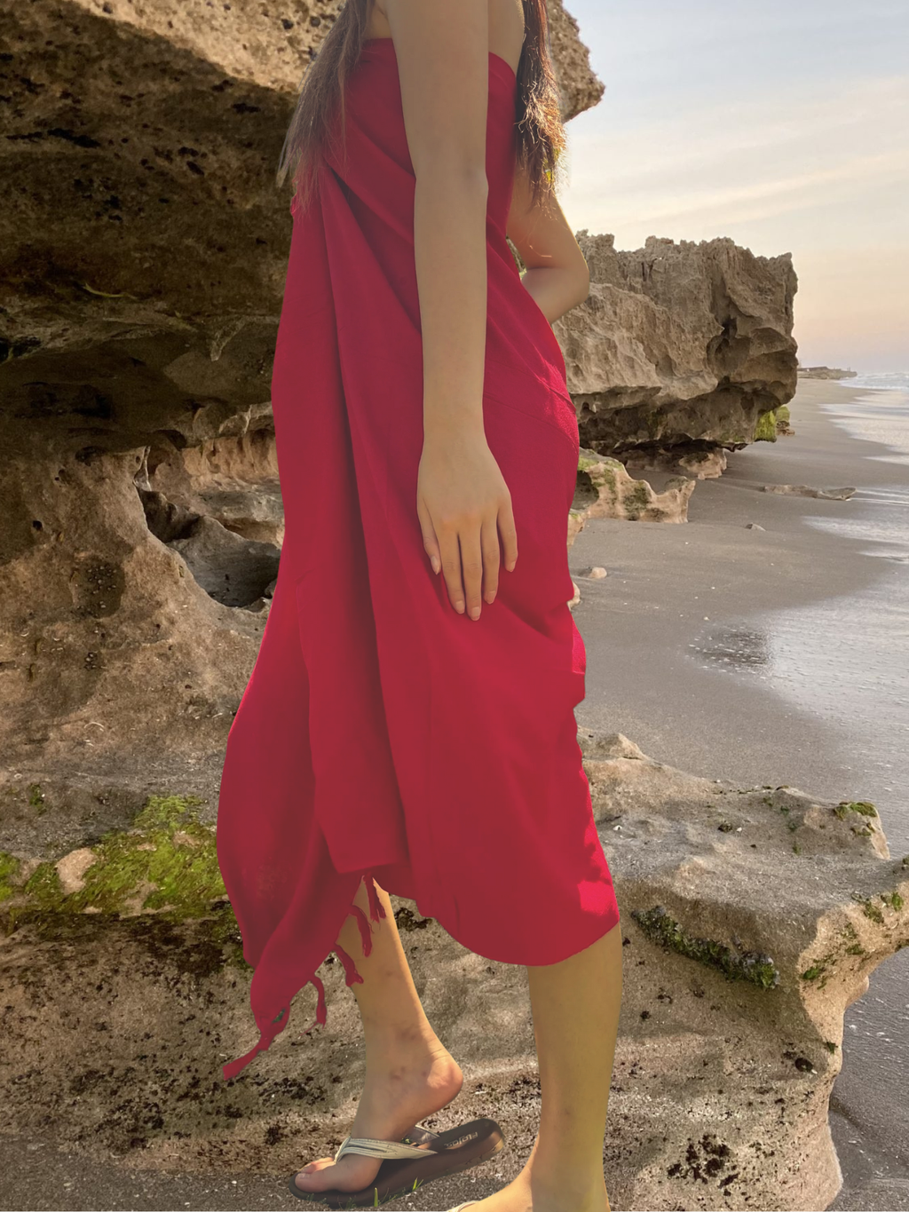 Kalia Original Sarong Pareo - Red