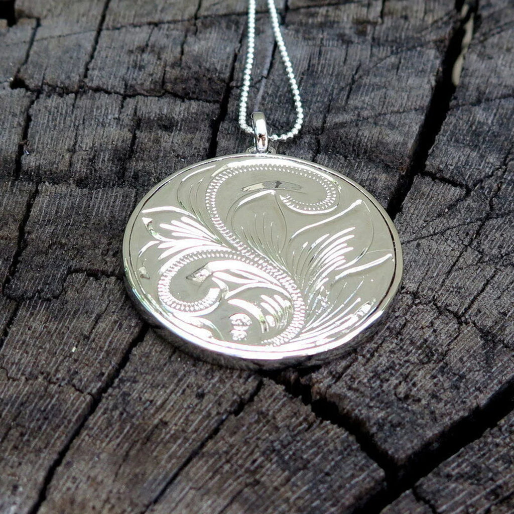Tree of Life Koa Wood Pendant