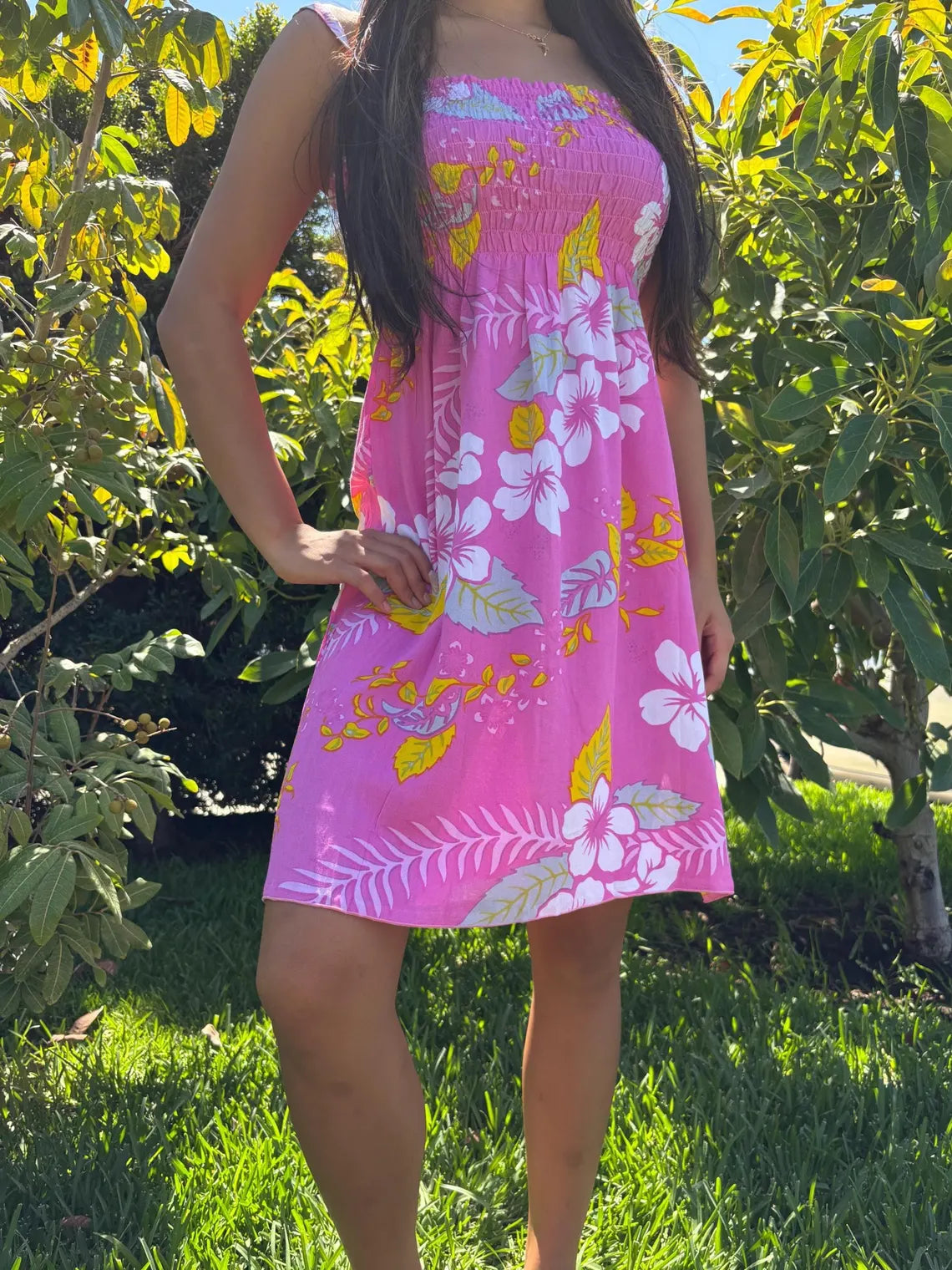 Aulani Sun Dress - Pink