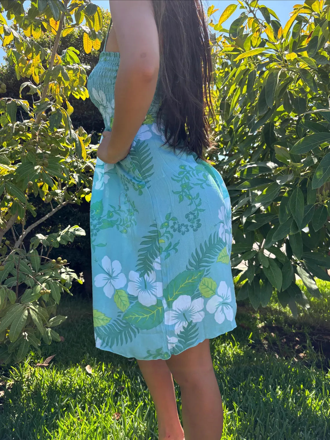 Aulani Sun Dress - Turquoise