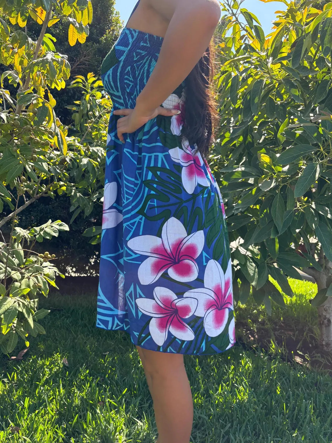 Luana Sun Dress - Blue