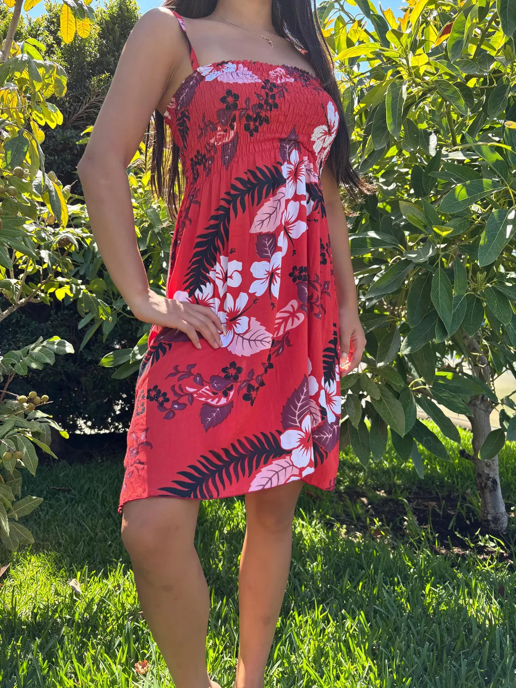 Aulani Sun Dress - Red
