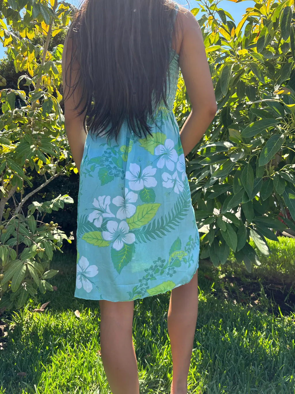 Aulani Sun Dress - Turquoise