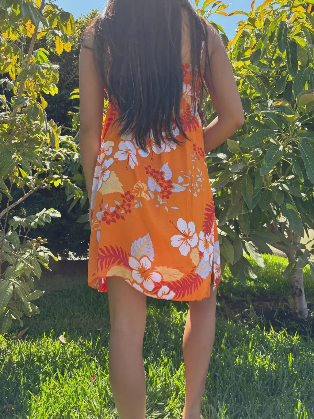 Aulani Sun Dress - Orange