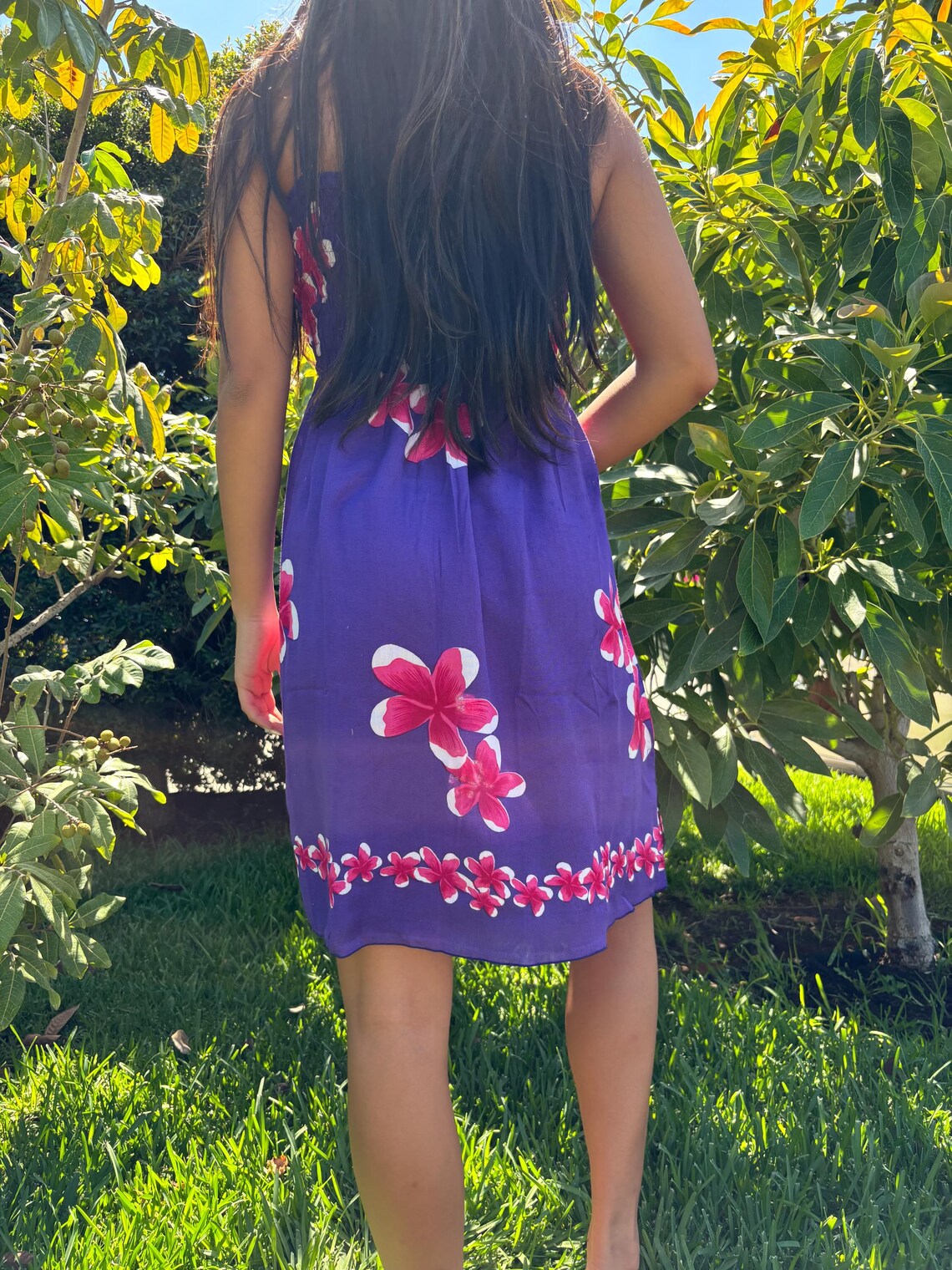 Mahina Sun Dress - Purple