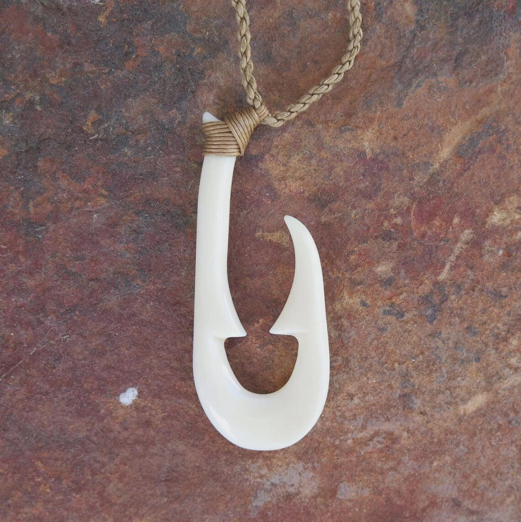 Maori Hunting Fish Hook Pendant