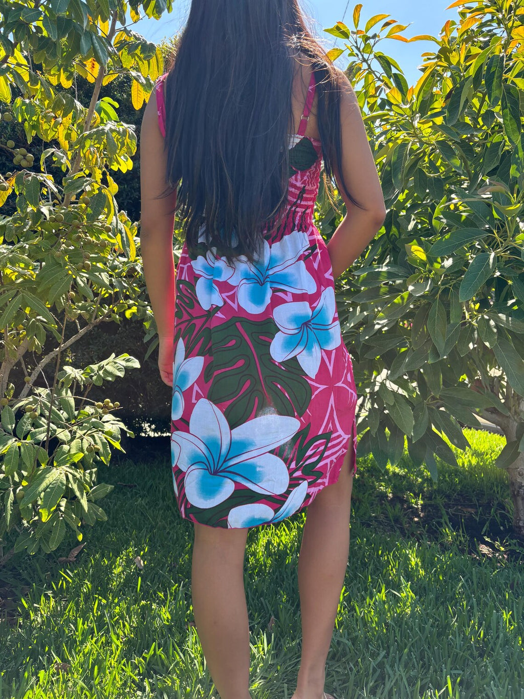 Luana Sun Dress - Pink